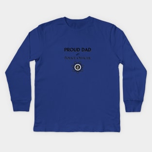 Proud Dad of a Police Officer Kids Long Sleeve T-Shirt